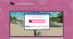 Desktop Screenshot of juegosdecaballos.biz
